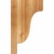 Ekena Millwork Newport Rough Sawn Corbel, Western Red Cedar, 6"W x 12"D x 20"H COR06X12X20NEW00RWR - alternate 2